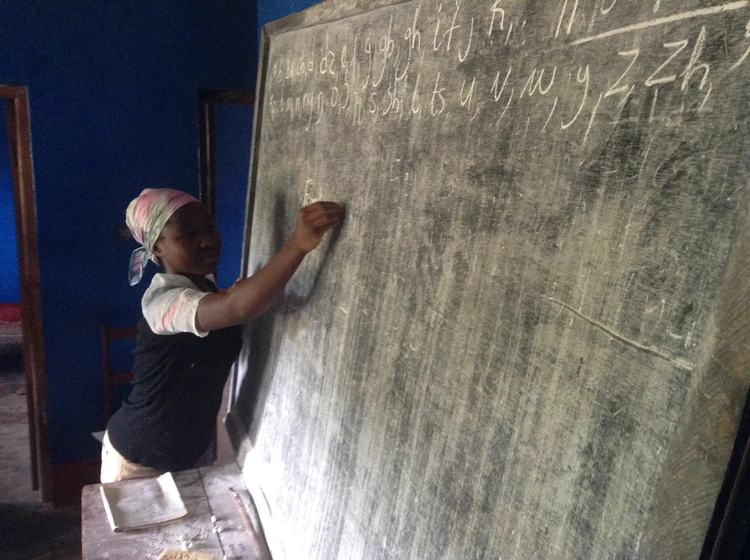Literacy class